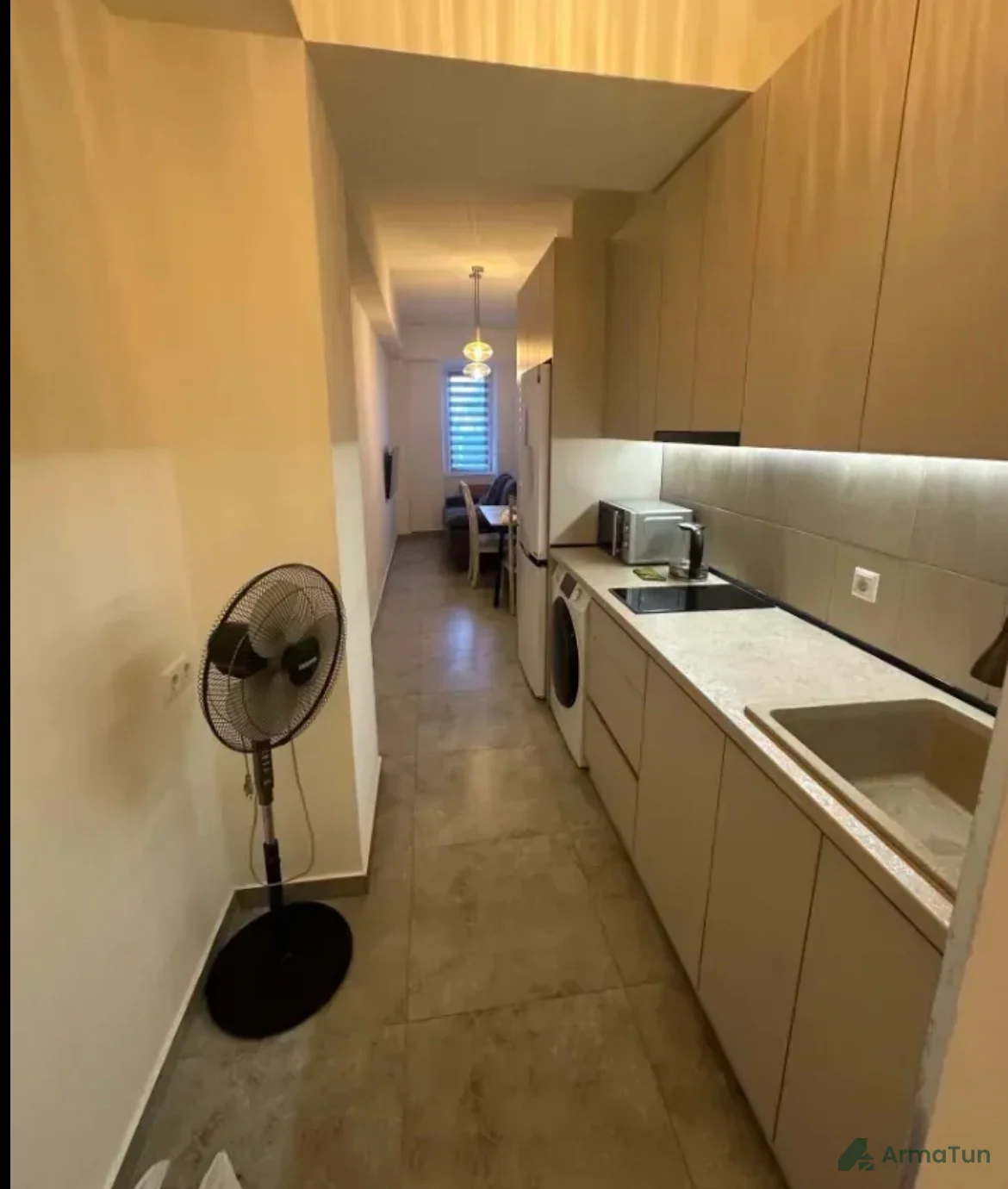 Cover photo: Studio apartment in a new building on Paruyr Sevak Street